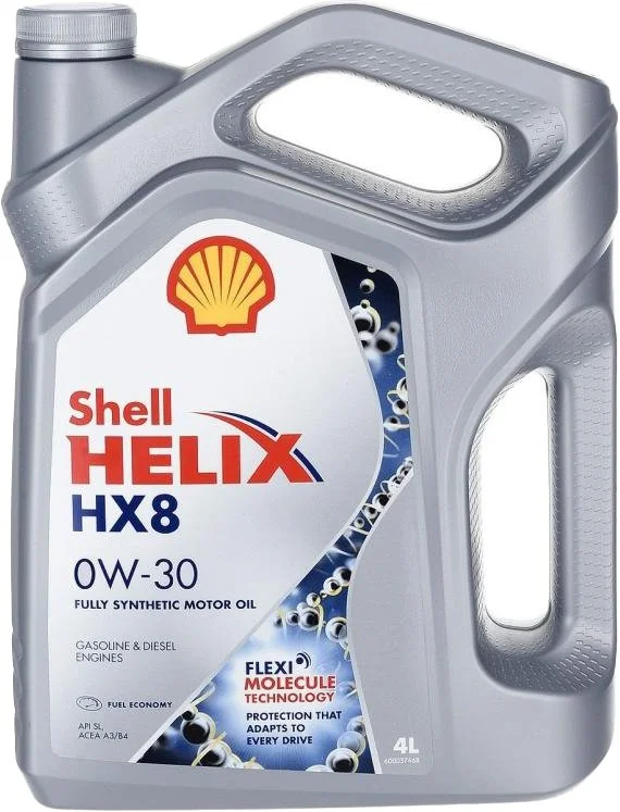 Масло моторное SHELL 0W-30 4л 550050026