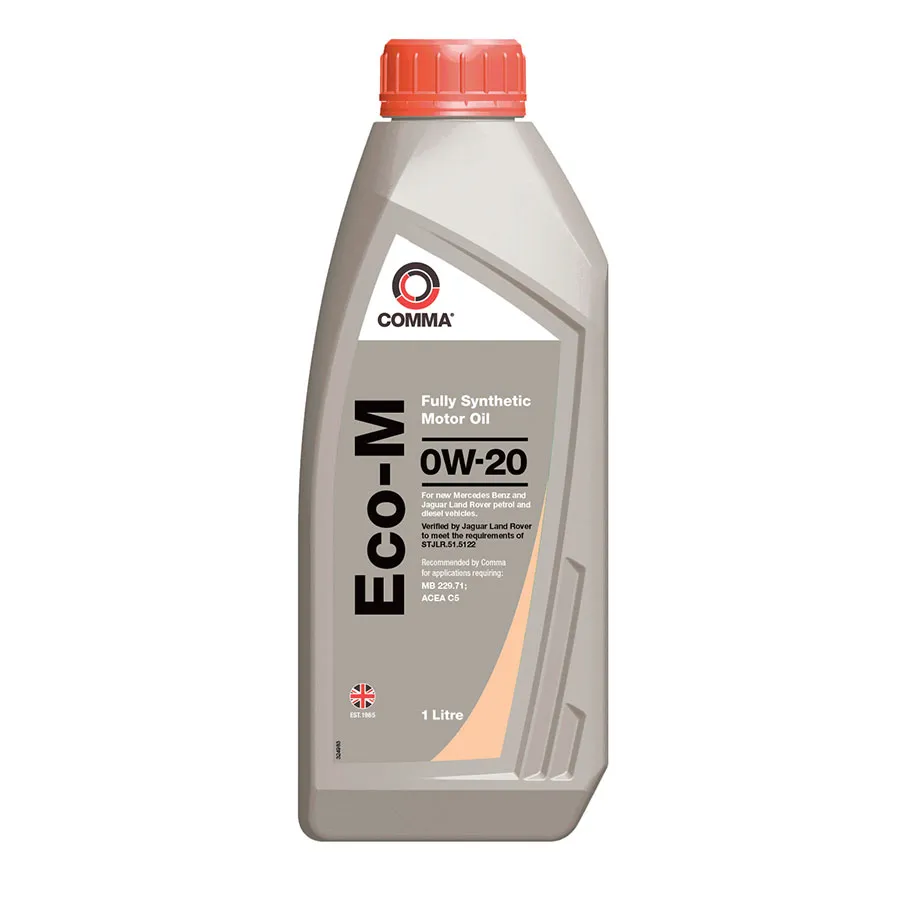 Масло моторное COMMA 0W-20 1л ECOM1L