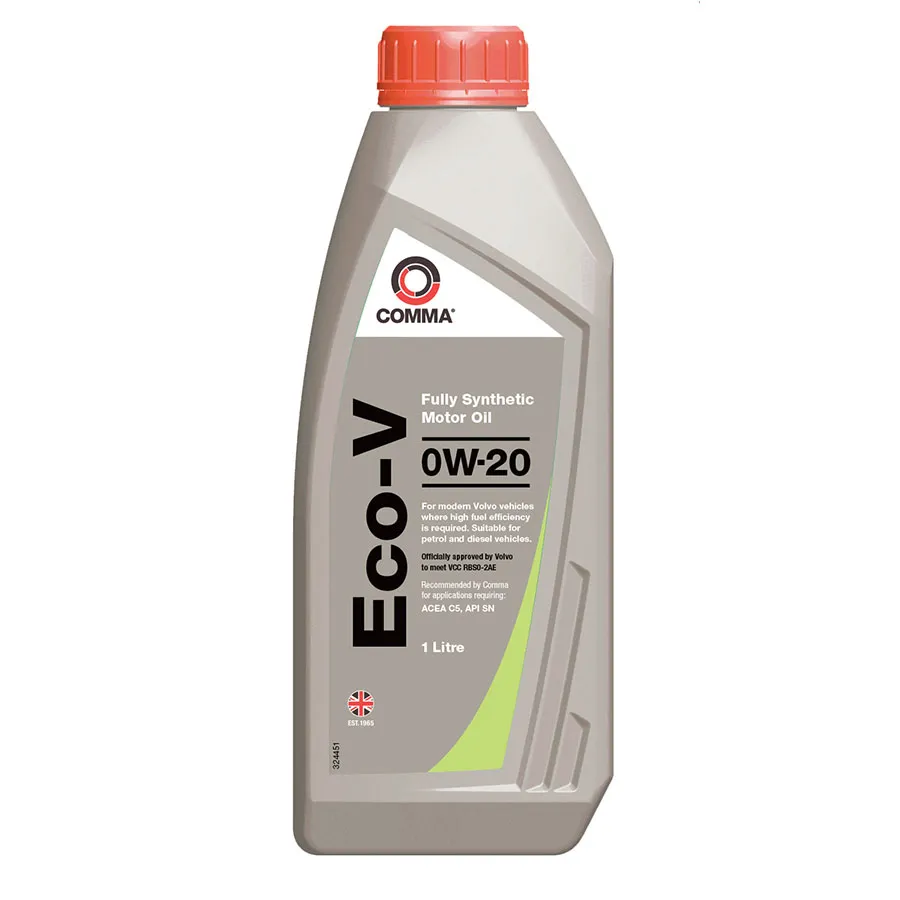 Масло моторное COMMA ECO-V 0W-20 1л ECOV1L