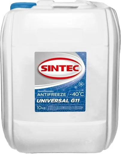 Антифриз G11 синий Universal 10 кг SINTEC 800515