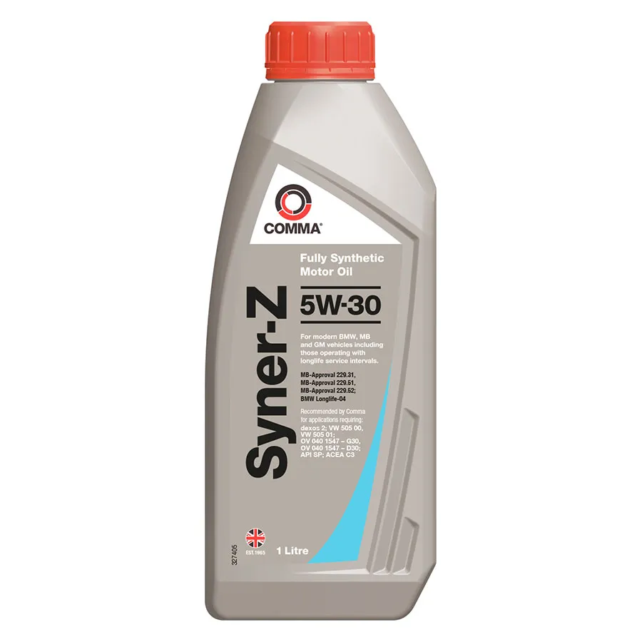 Масло моторное COMMA SYNER-Z 5W-30 1л SYZ1L