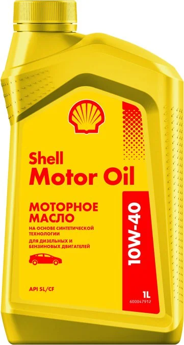 Масло моторное SHELL 10W-40 1л 550051069