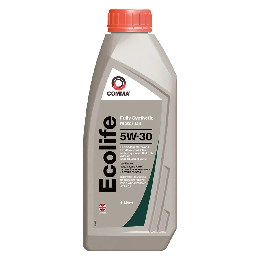 Масло моторное COMMA ECOLIFE 5W-30 1л ECL1L