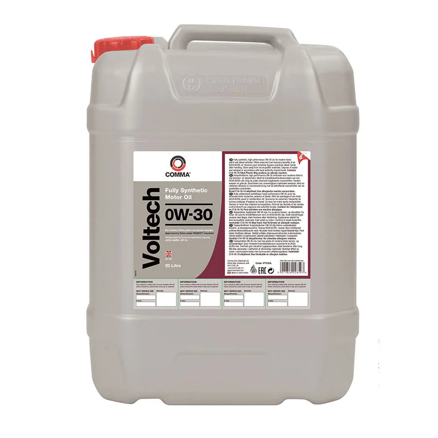 Масло моторное COMMA VOLTECH 0W-30 20л VTC20L