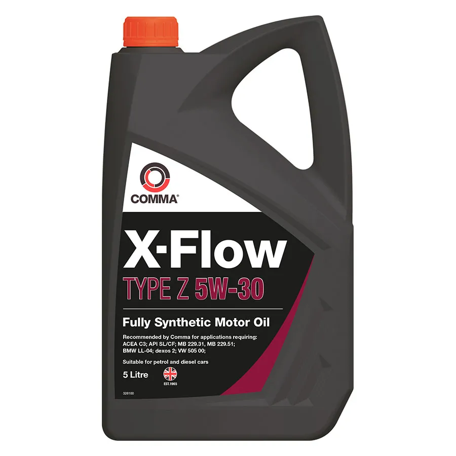 Масло моторное COMMA X-FLOW TYPE Z 5W-30 5л XFZ5L