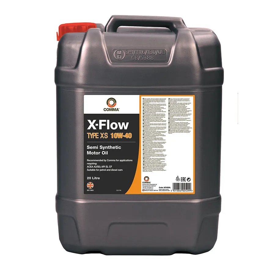 Масло моторное COMMA X-FLOW TYPE XS 10W-40 20л XFXS20L