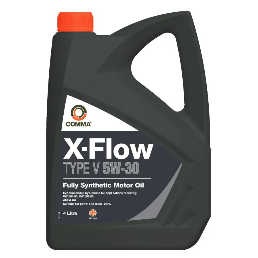 Масло моторное COMMA X-FLOW TYPE V 5W-30 4л XFV4L