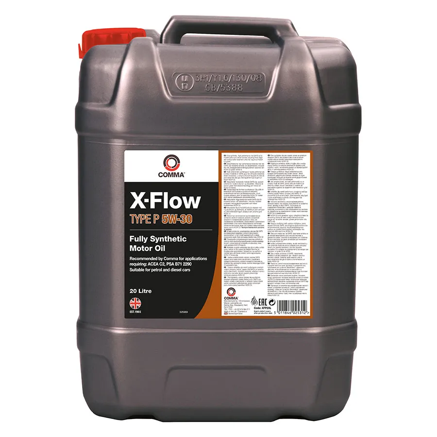 Масло моторное COMMA 5W-30 20л XFP20L