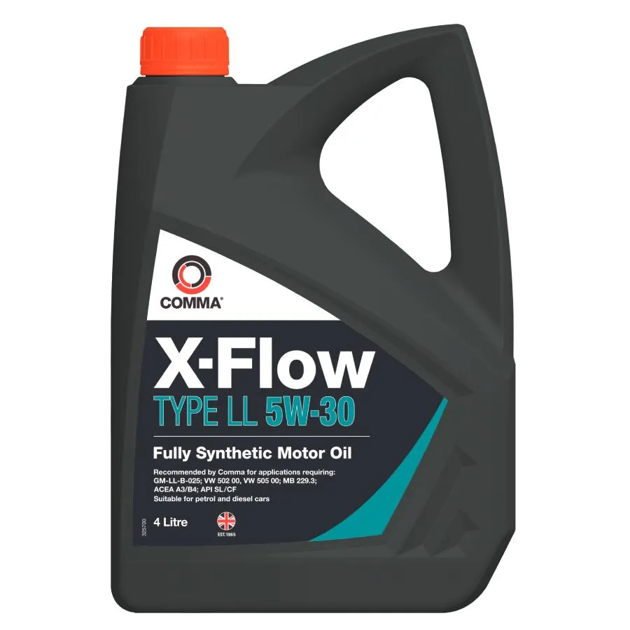 Масло моторное COMMA X-FLOW TYPE LL 5W-30 4л XFLL4L