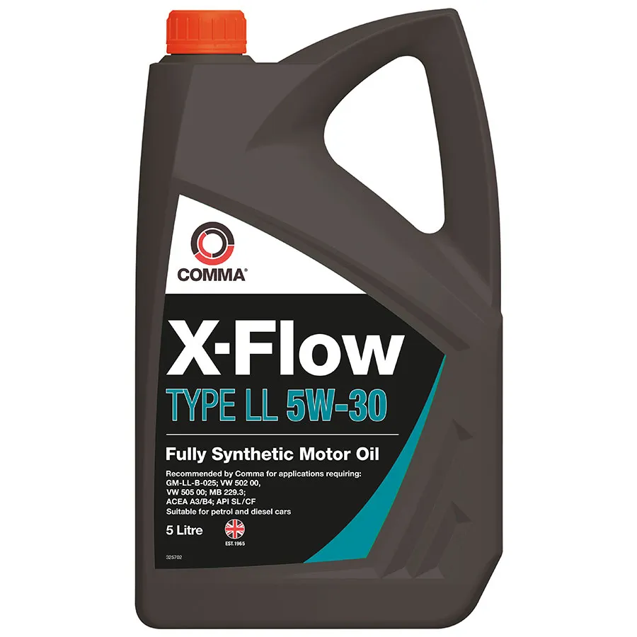 Масло моторное COMMA X-FLOW TYPE LL 5W-30 5л XFLL5L