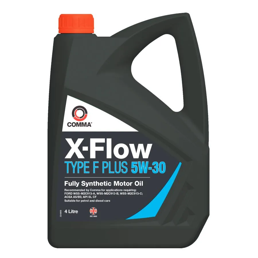 Масло моторное COMMA X-FLOW TYPE F PLUS 5W-30 4л XFFP4L