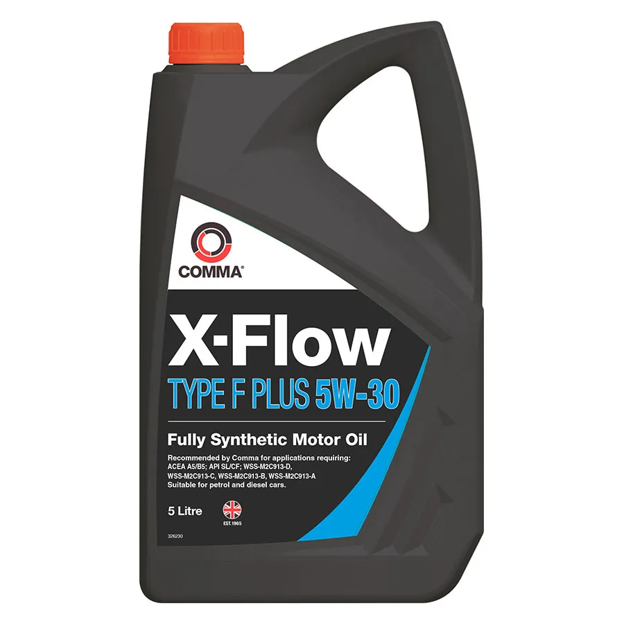 Масло моторное COMMA X-FLOW TYPE F PLUS 5W-30 5л XFFP5L