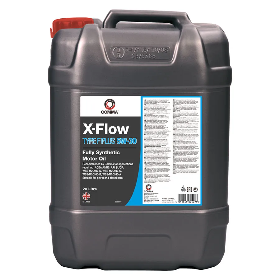 Масло моторное COMMA X-FLOW TYPE F PLUS 5W-30 20л XFFP20L