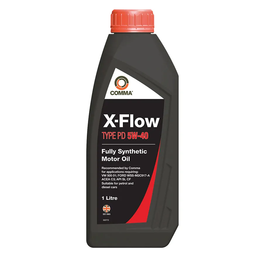 Масло моторное COMMA X-FLOW TYPE PD 5W-40 1л XFPD1L
