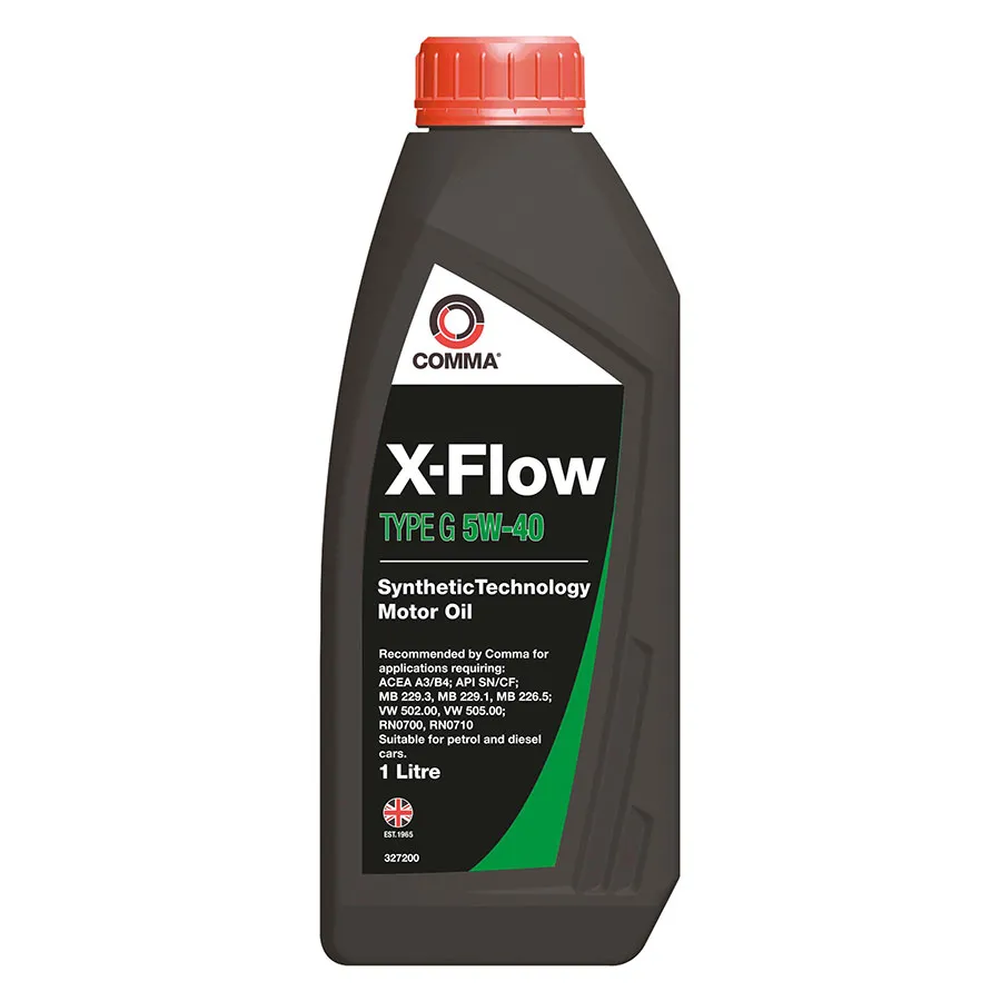 Масло моторное COMMA X-FLOW TYPE G 5W-40 1л XFG1L