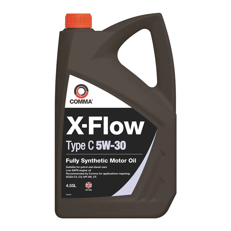 Масло моторное COMMA X-FLOW TYPE C 5W-30 5л XFC5L