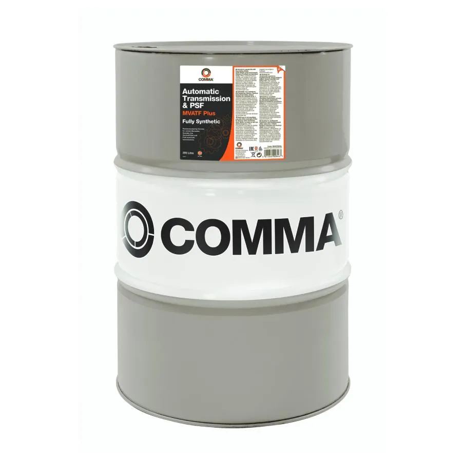 Трансмиссионное масло COMMA MVATF PLUS 205л MVATF205L