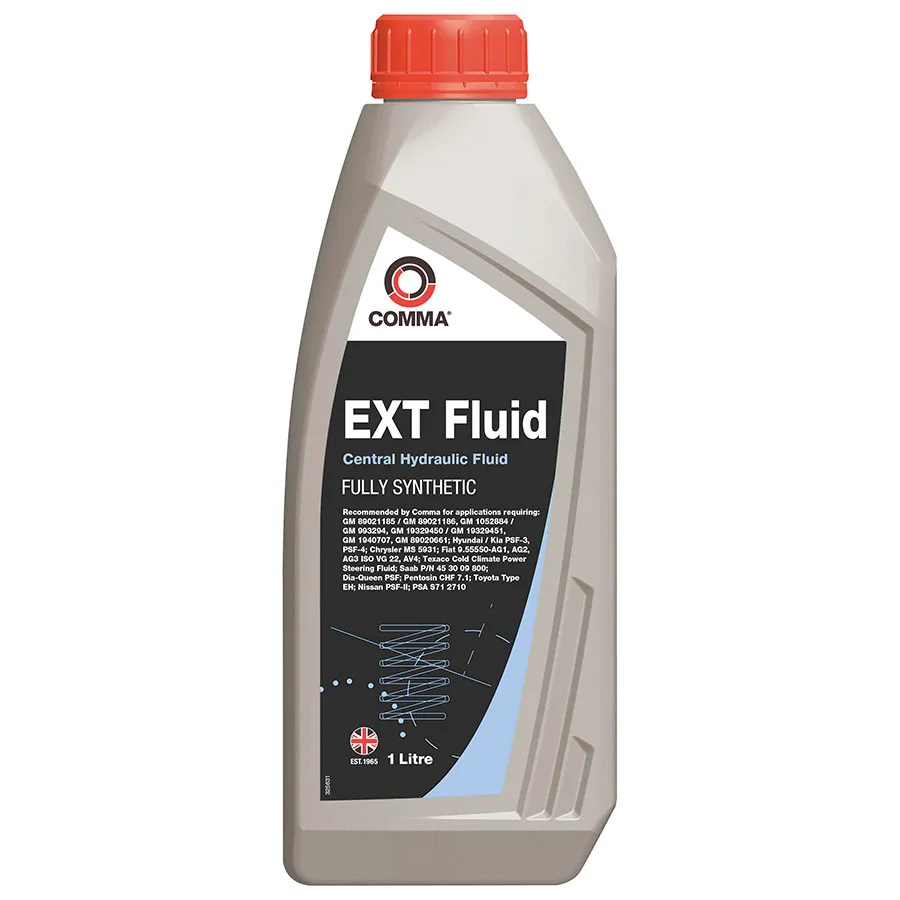 Трансмиссионное масло COMMA EXT FLUID 1л EXT1L