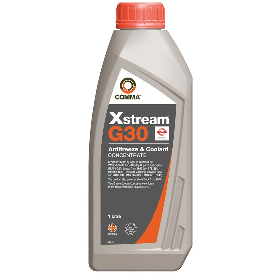 Xstream® G30® Antifreeze & Coolant Concentrate 1 л. COMMA XSR1L
