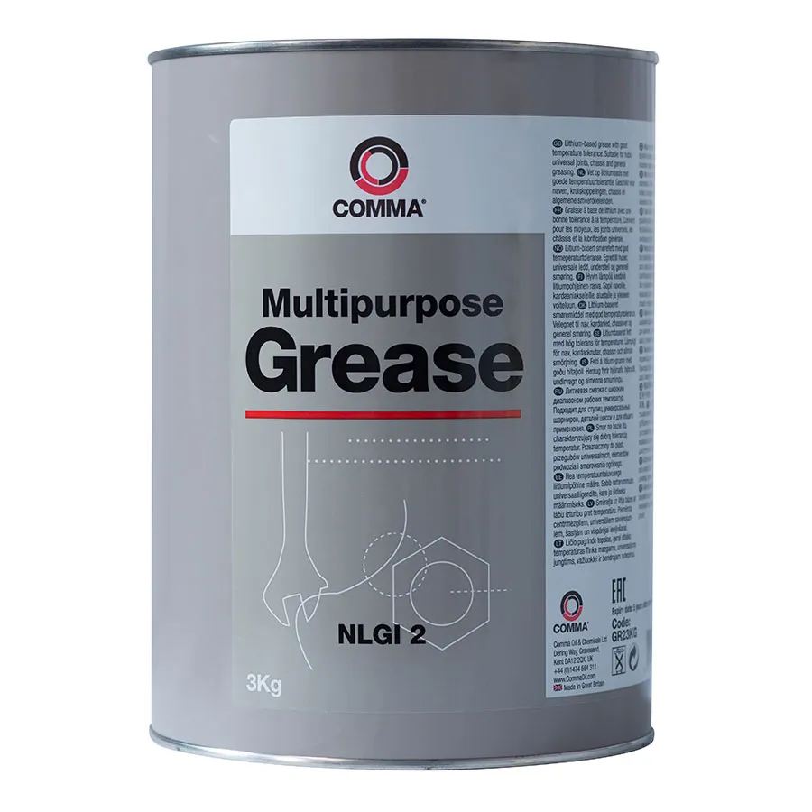 Смазка литол COMMA многоцелевая 3кг GR23KG