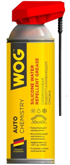Смазка силиконовая WOG для резиновых уплотнителей 0.33кг WGC0311