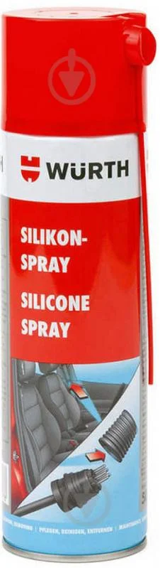 Смазка силиконовая WÜRTH для резиновых уплотнителей 0893221
