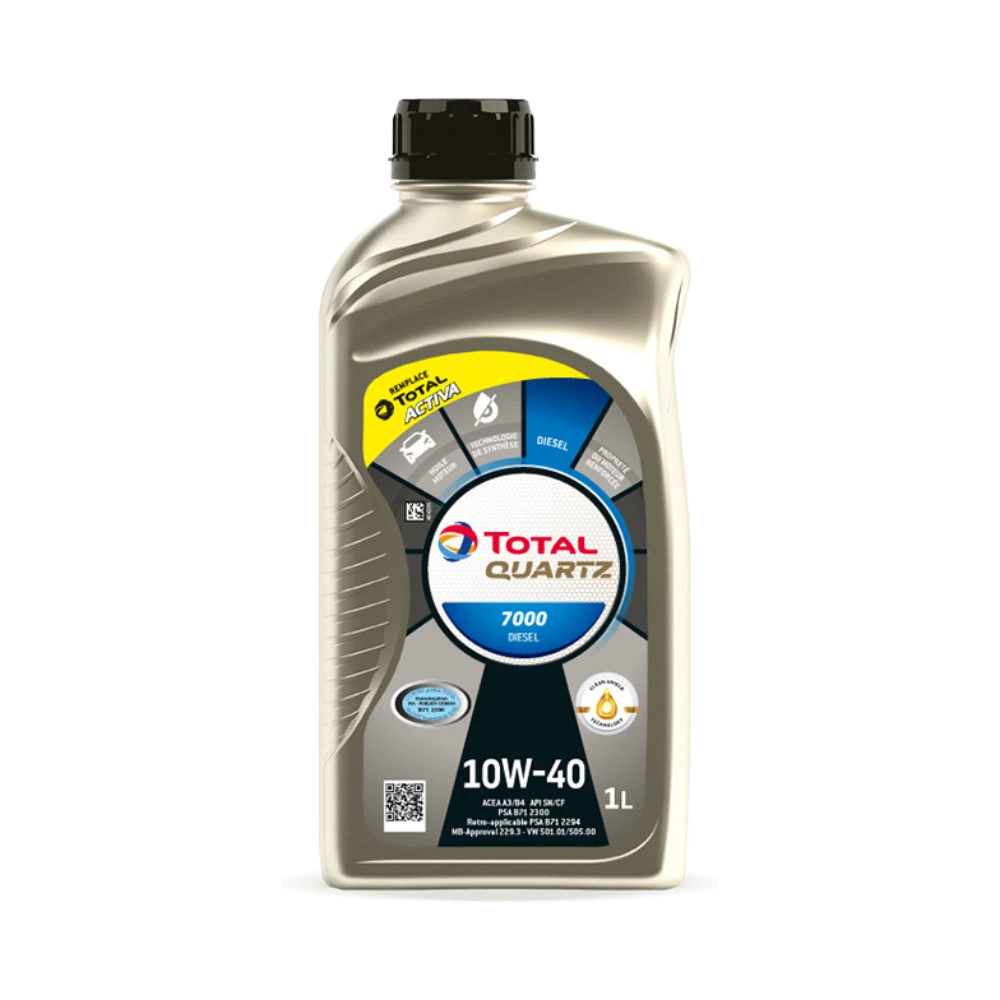 Изображение Масло моторное TOTAL 10W-40 1л 166247 Масло моторное TOTAL 10W-40 1л 166247