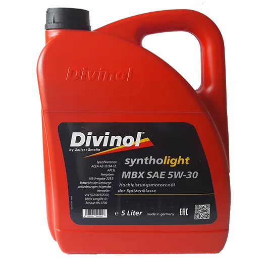 Масло моторное DIVINOL SYNTHOLIGHT 5W-30 5л 49210-K007