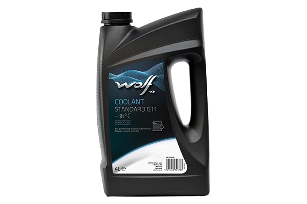 Изображение Антифриз G11 синий Coolant Standard 4 л WOLF 50100/4 Антифриз G11 синий Coolant Standard 4 л WOLF 50100/4