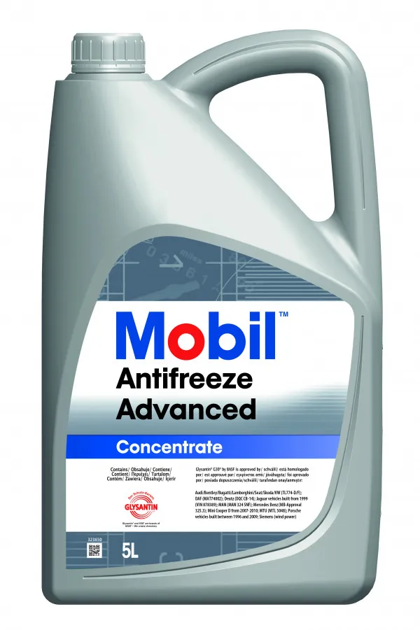 Антифриз Mobil Antifreeze Advanced - Concentrate 5L MOBIL 151154