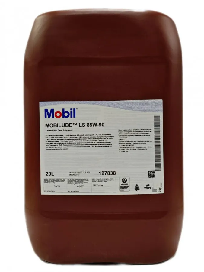 Трансмиссионное масло MOBIL 85W-90 л 127838