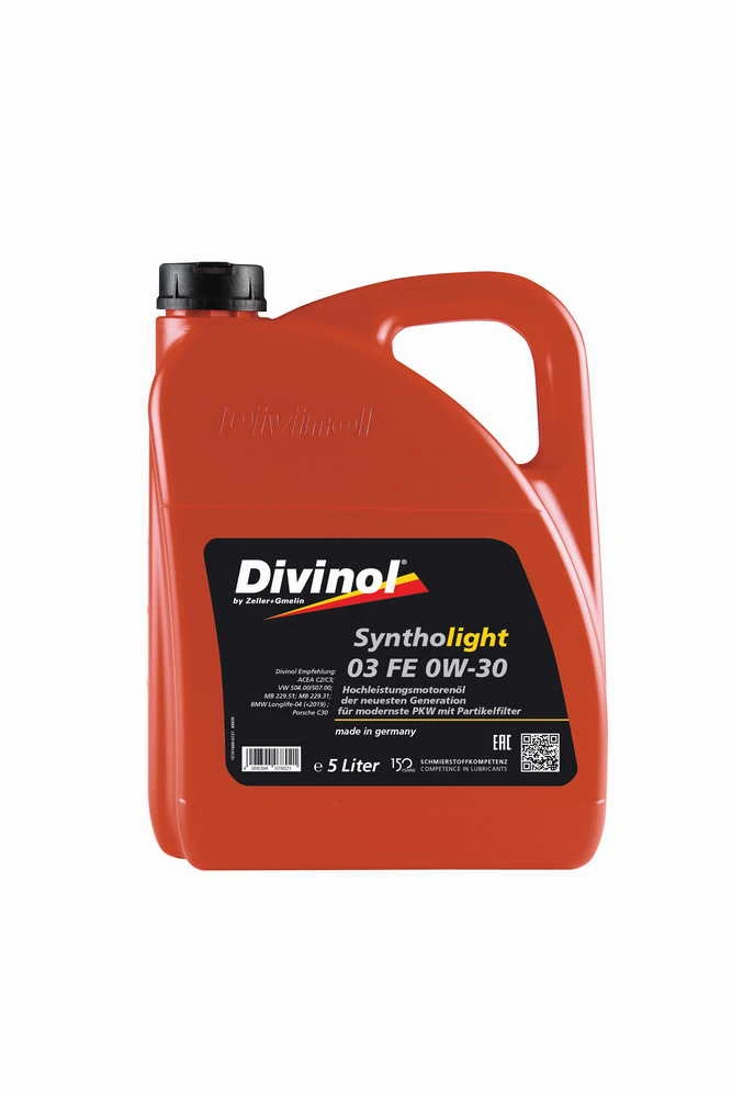 Масло моторное DIVINOL SYNTHOLIGHT 03 0W-30 5л 49970-K007