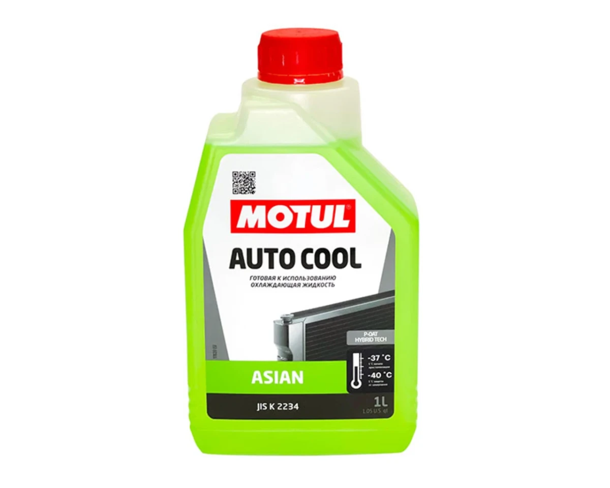 MOTUL (1L) AUTO COOL ASIAN -37°C АНТИФРИЗ ГОТОВЫЙ MOTUL 111178