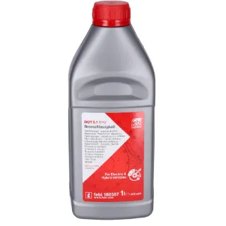 Изображение Жидкость тормозная FEBI DOT5.1 1л 180587 Жидкость тормозная FEBI DOT5.1 1л 180587