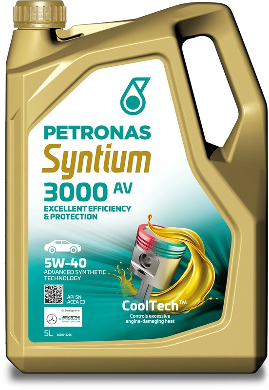 Масло моторное PETRONAS SYNTIUM 3000 AV 5W-40 5л 70179M12EU