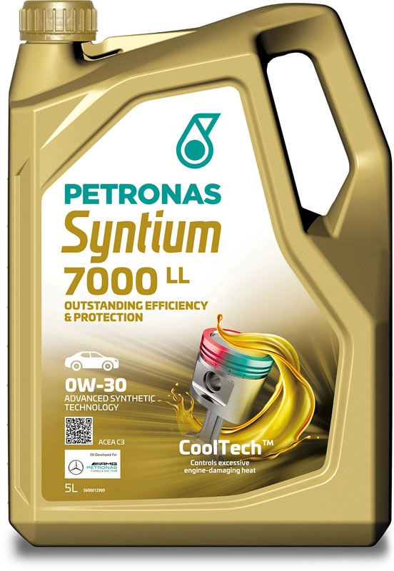 Масло моторное PETRONAS 0W-30 л 70720M12EU