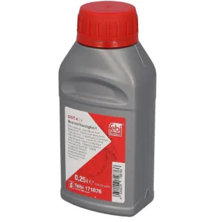 Изображение Жидкость тормозная FEBI DOT 4 0.25л 171876 Жидкость тормозная FEBI DOT 4 0.25л 171876