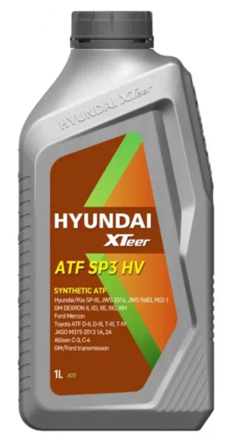 Трансмиссионное масло HYUNDAI XTEER ATF SP3 1л 1011415