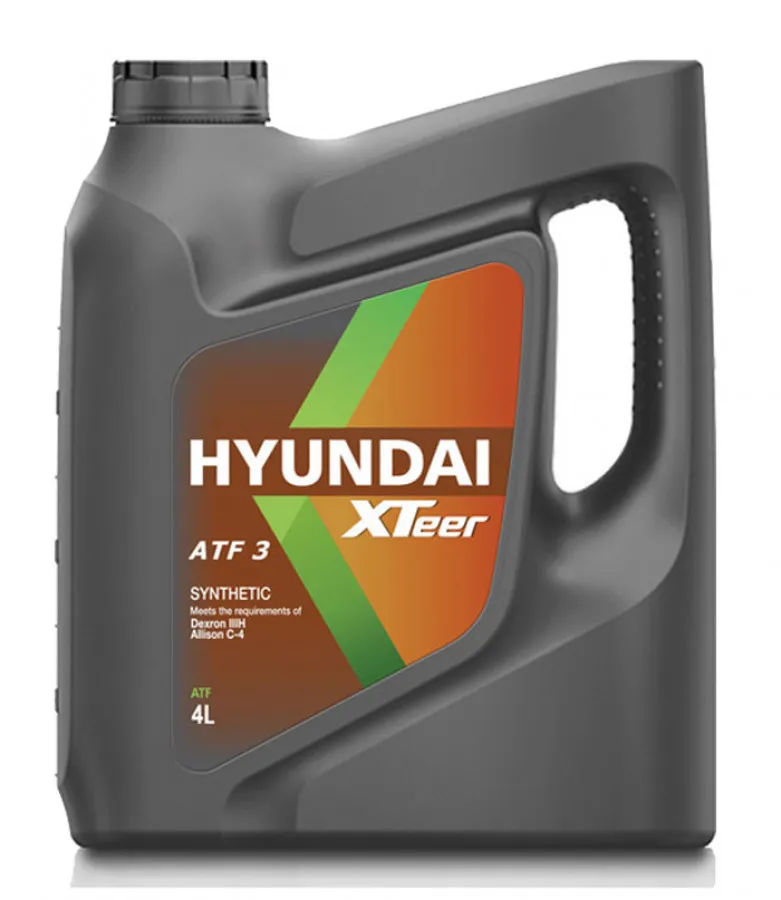 Трансмиссионное масло HYUNDAI XTEER ATF 4л 1041009