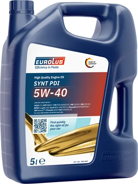 Моторное масло EUROLUB 308005
