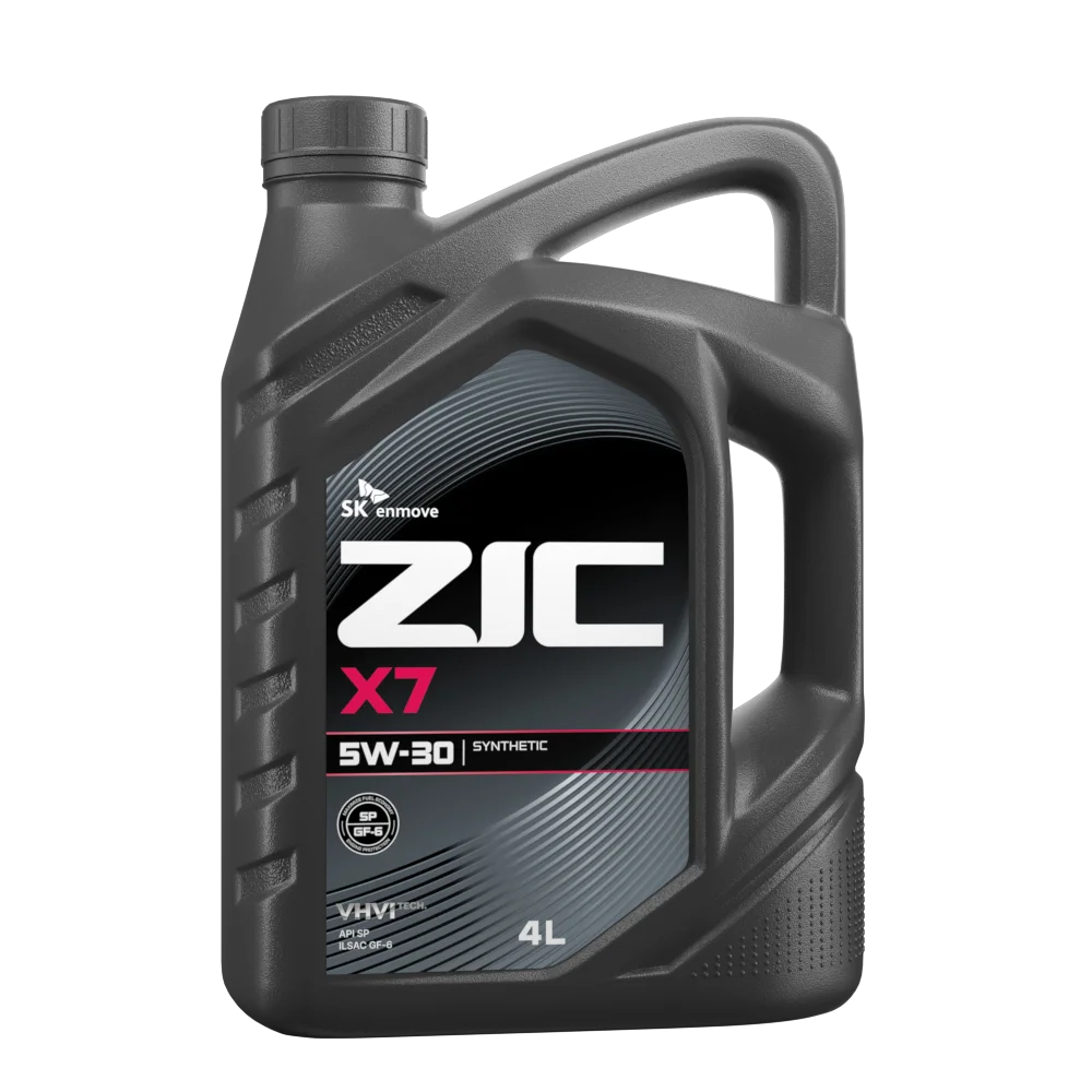 Изображение Масло моторное ZIC X7 5W-30 4л 162675 Масло моторное ZIC X7 5W-30 4л 162675