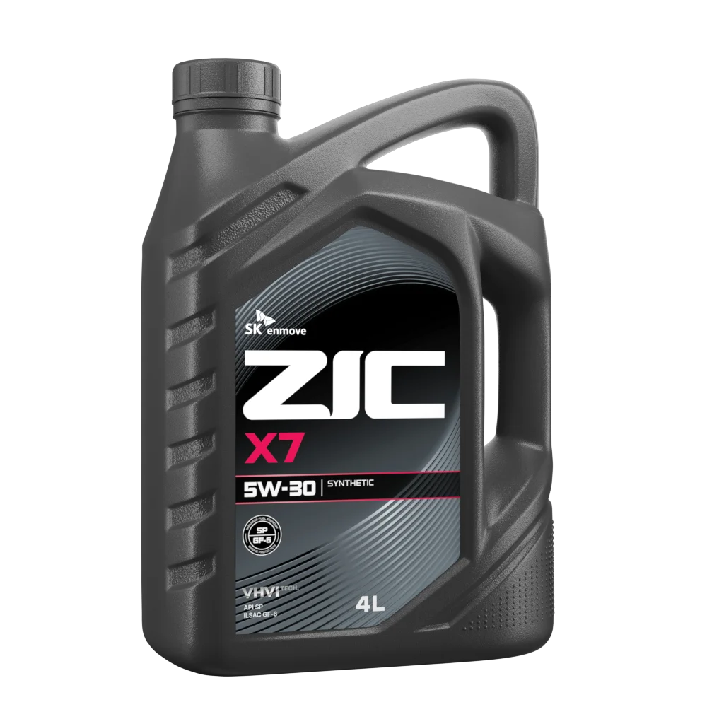 Изображение Масло моторное ZIC X7 5W-30 4л 162675 Масло моторное ZIC X7 5W-30 4л 162675