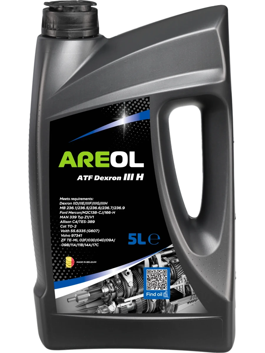 Трансмиссионное масло AREOL ATF DIII H 5л AR080
