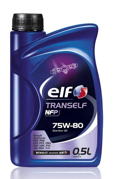 Трансмиссионное масло ELF TRANS NFP 75W-80 0.5л 195177