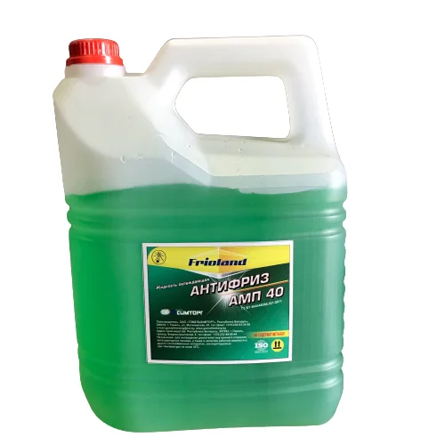 Антифриз 5кг - готовый зеленый, карбоксилатный, АМП-40 FRIOLAND AF GREEN 5 FRIOLAND