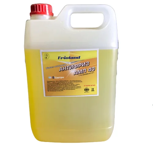 Антифриз 5кг - готовый желтый, карбоксилатный, АМП-40 FRIOLAND AF YELLOW 5 FRIOLAND