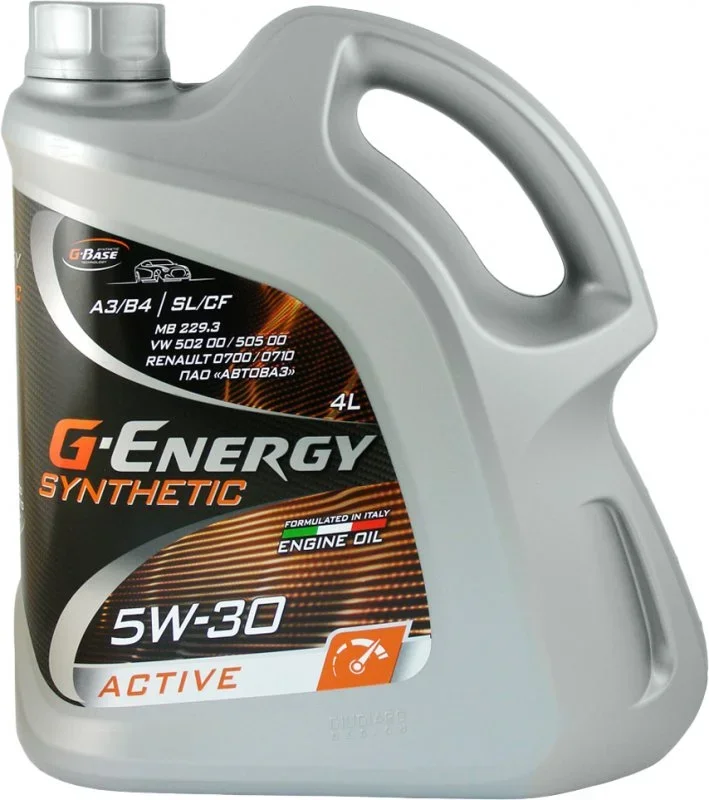 Масло моторное GENERGY SYNTHETIC ACTIVE 5W-30 4л 253142405