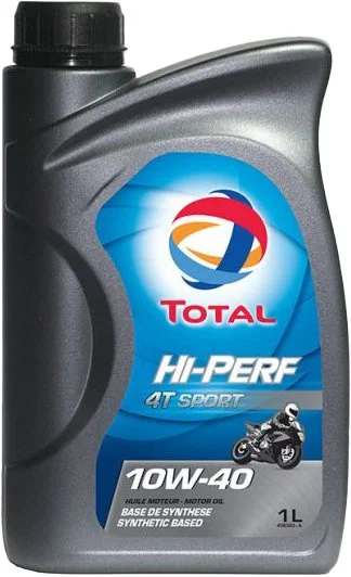 Масло моторное TOTAL HI-PERF 4T SPORT 10W-40 1л 215734