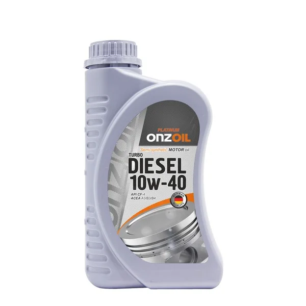 Масло моторное ONZOIL 10W-40 1л ONZOIL 10W40 TURBO DIESEL LUX CF-4/0.9