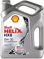 Масло моторное SHELL 0W-30 4л SHELL 0W30 HELIX HX8/4
